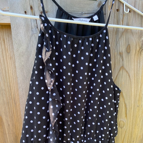 Reitmans Black and White Polkadot Dress - Picture 3 of 4